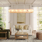 2-Tiers Oval Modern Dining Room Chandelier 53