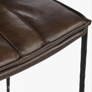 Eugina Leather Stool