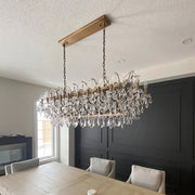 Rocaille Iron & Crystal Chandelier
