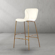 Hand-Forged Metal Modern Bar Chair