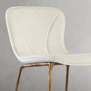 Hand-Forged Metal Modern Bar Chair