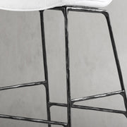Hand-Forged Metal Modern Bar Chair