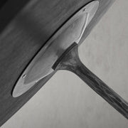 Hand-Forged Metal Wooden Side Table
