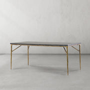 Hand-Forged Metal Medieval Style Dining Table