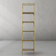Hand-Forged Metal Wooden Shelving