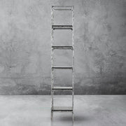 Hand-Forged Metal Wooden Shelving