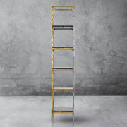 Hand-Forged Metal Wooden Shelving