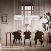 Accordéon Suspension Silver Pendant Light