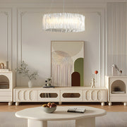 Accordéon Suspension Silver Pendant Light
