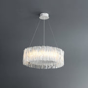 Accordéon Suspension Silver Pendant Light