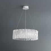 Accordéon Suspension Silver Pendant Light