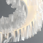Accordéon Suspension Silver Pendant Light