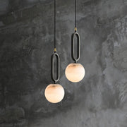 Alabaster Modern Pendant 6