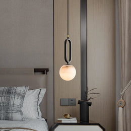 Alabaster Modern Pendant 6