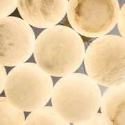 Alabaster Lunar Cluster Chandelier