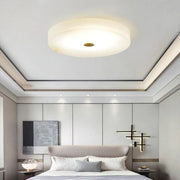 Alabaster Round Led Chandelier 11.8