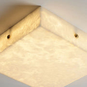 Alabaster Square Flushmount  15.8