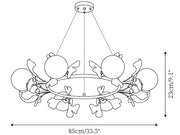 Evander Gingko Chandelier