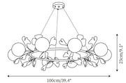 Evander Gingko Chandelier