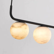 Alabaster Global Linear Chandelier  40