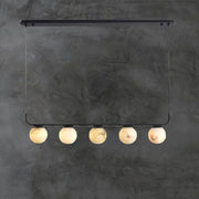 Alabaster Global Linear Chandelier  40