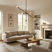 Arraw Bronze Chandelier