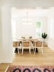 Astoria Round Modern Brass Chandelier
