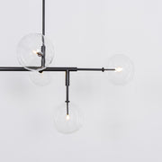 Aero 5-Light Modern Brass Chandelier