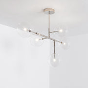 Aero 5-Light Modern Brass Chandelier
