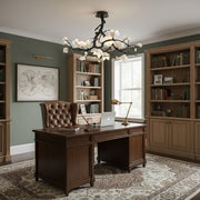 Black Branch Copper Tree Chandelier