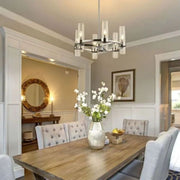 Bria Art Round Chandelier
