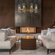 Bria Art Round Chandelier