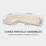 Briar Modular Power Reclining Sectional Sofa (5-Piece) - Themodhome product image 06