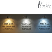 Bucharest LED Chandelier // Black