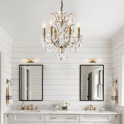 Rocaille Iron & Crystal Chandelier