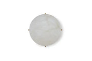 Large 'Moon 4' Alabaster Wall or Ceiling Lamp Flush Mount