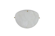 Large 'Moon 4' Alabaster Wall or Ceiling Lamp Flush Mount