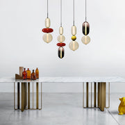 Candied Glass Combo Pendant Light
