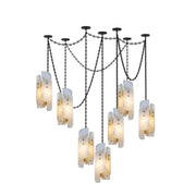 Cascading Chain Cluster Chandelier