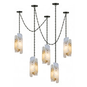 Cascading Chain Cluster Chandelier