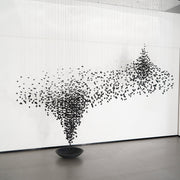 Charcoal Shape Hourglass Chandelier