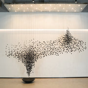 Charcoal Shape Hourglass Chandelier