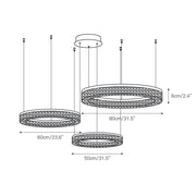 Coblitz Round LED Chandelier