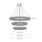 Coblitz Round LED Chandelier