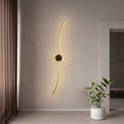 Coordinates 3 Brass Wall Lamp