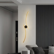 Coordinates 3 Brass Wall Lamp