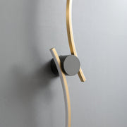Coordinates 3 Brass Wall Lamp