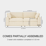 Cove Modular Sectional Sofa (2-Seat) - Themodhome product image 06