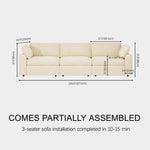 Cove Modular Sectional Sofa (3-Seat) - Themodhome product image 05