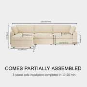 Cove Modular Sectional Sofa (Corner Unit) - Themodhome product image 06